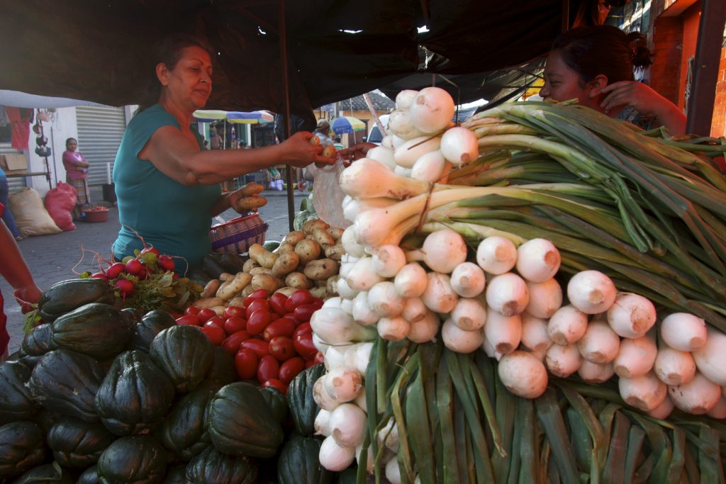 market day in Santo Domingo in the south of Guatemala