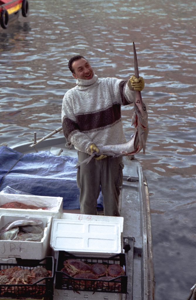 Venice holding sword fish B