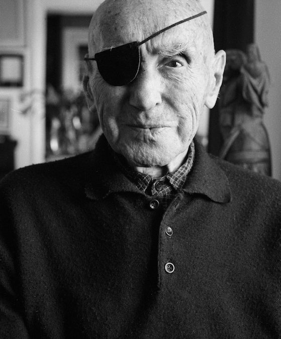 William Segal at home in Paris